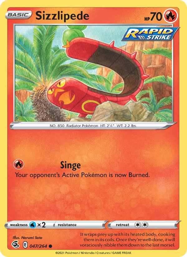 Sizzlipede - Fusion Strike