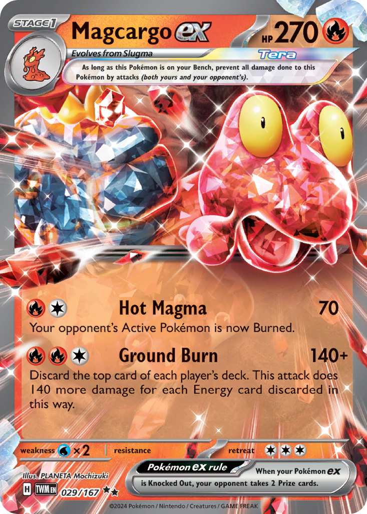 Magcargo ex - Twilight Masquerade