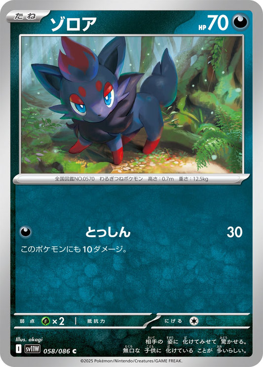 Zorua - White Flare