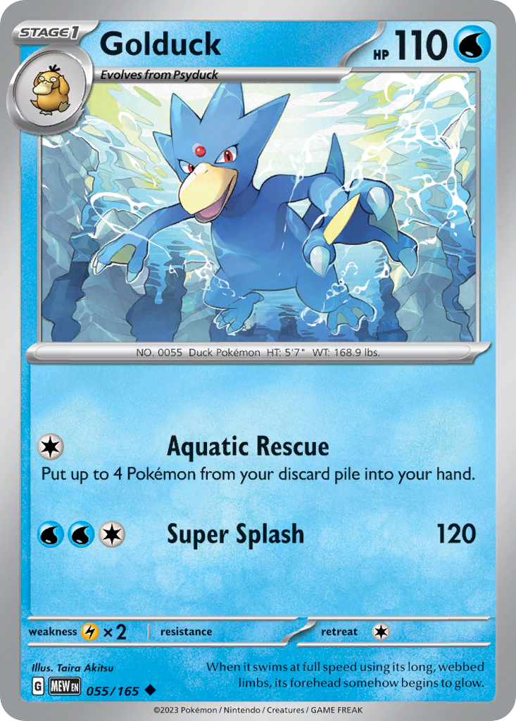 Golduck - Scarlet & Violet 151
