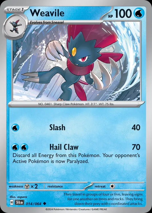 Weavile - Shrouded Fable