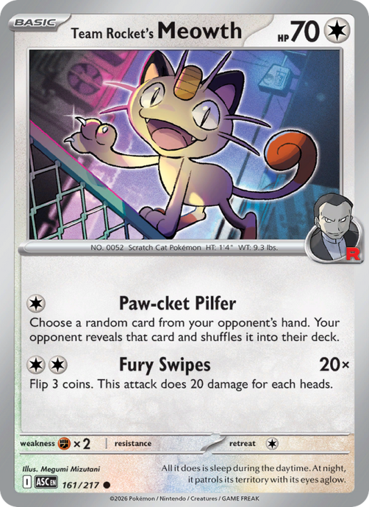 Team Rocket's Meowth - Ascended Heroes