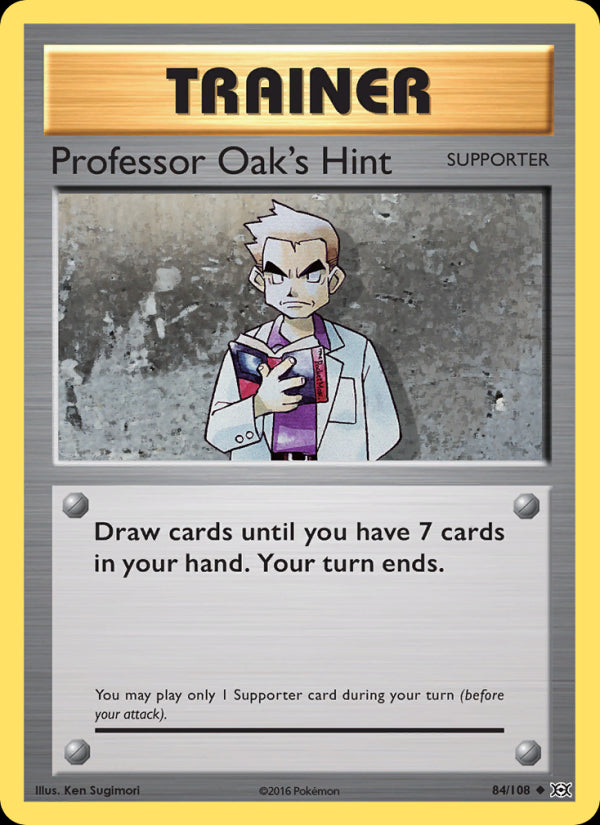 Professor Oak's Hint - Evolutions