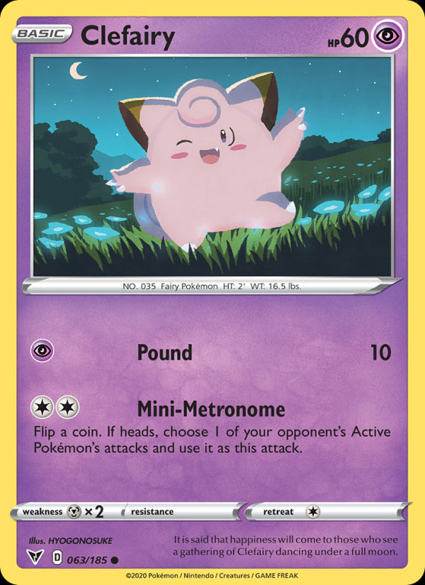 Clefairy - Vivid Voltage