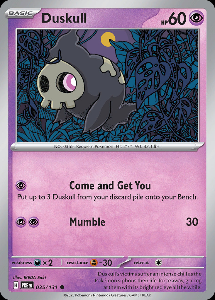 Duskull - Prismatic Evolutions