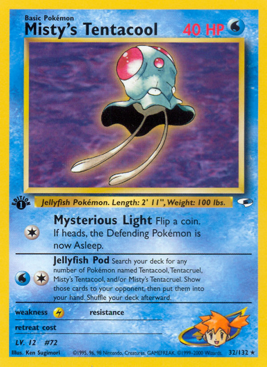 Misty's Tentacool - Gym Heroes