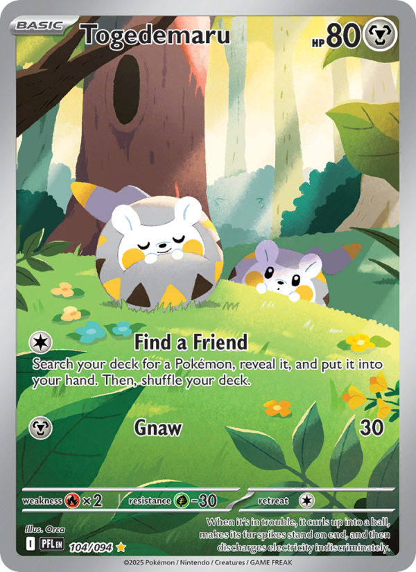 Togedemaru - Phantasmal Flames