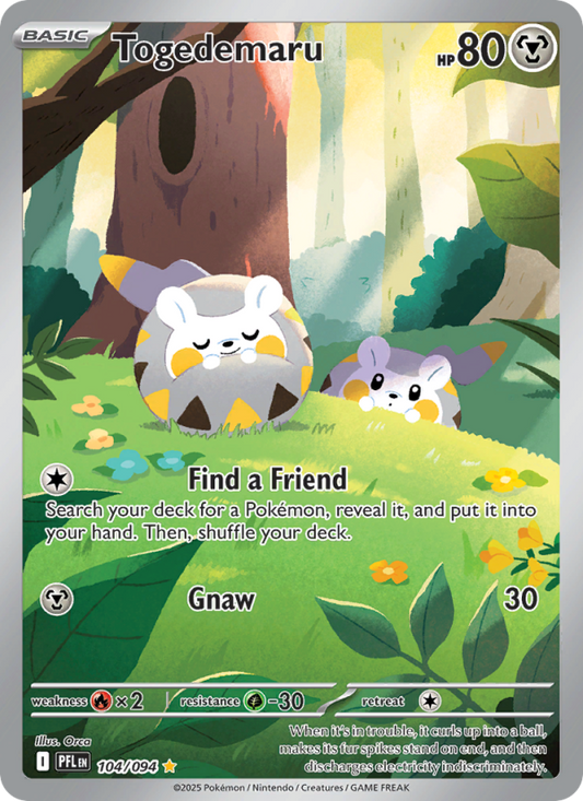 Togedemaru - Phantasmal Flames