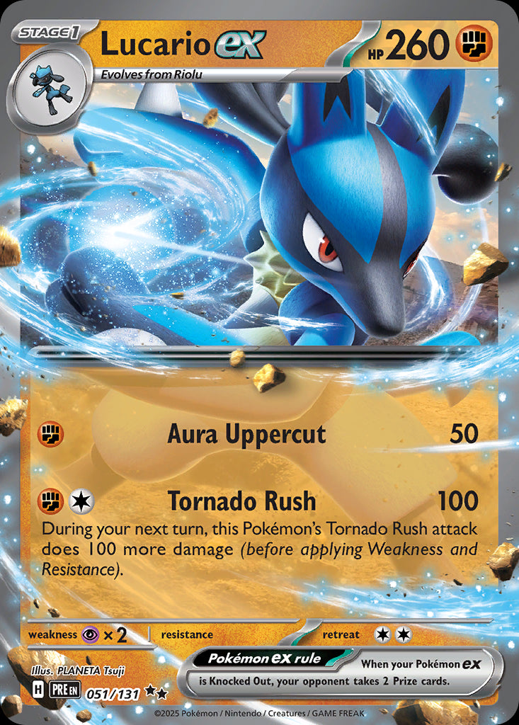 Lucario ex - Prismatic Evolutions