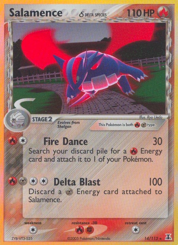 Salamence δ - EX Delta Species