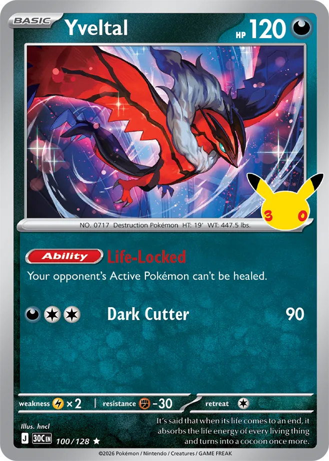 Yveltal - 30th Celebration
