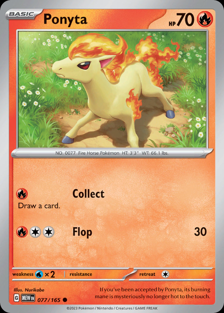Ponyta - Scarlet & Violet 151