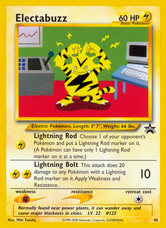 Electabuzz - Wizards Black Star Promos