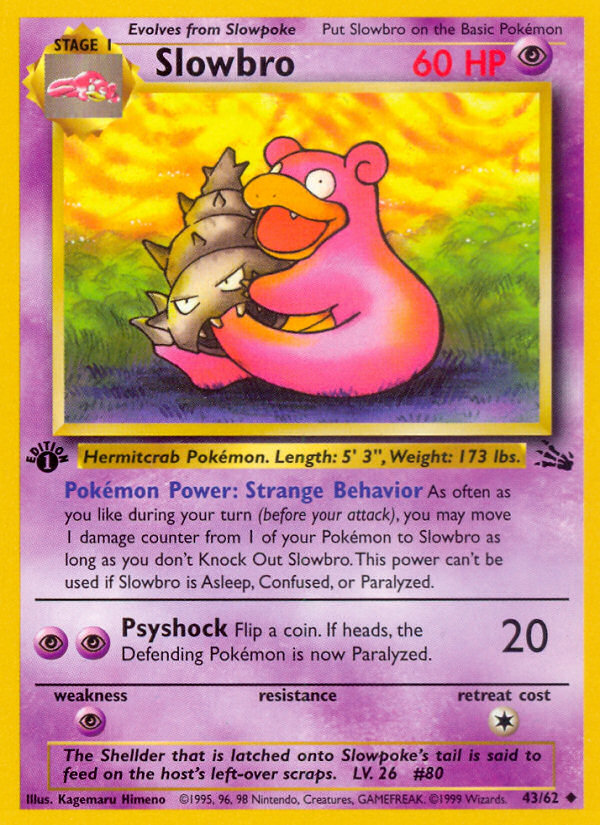 Slowbro - Fossil