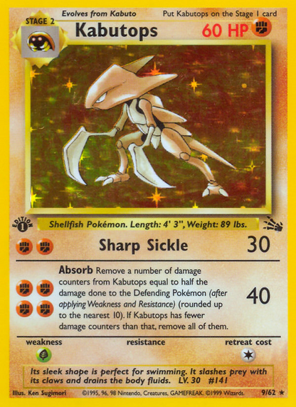 Kabutops - Fossil
