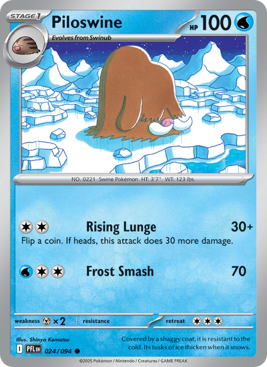 Piloswine - Phantasmal Flames