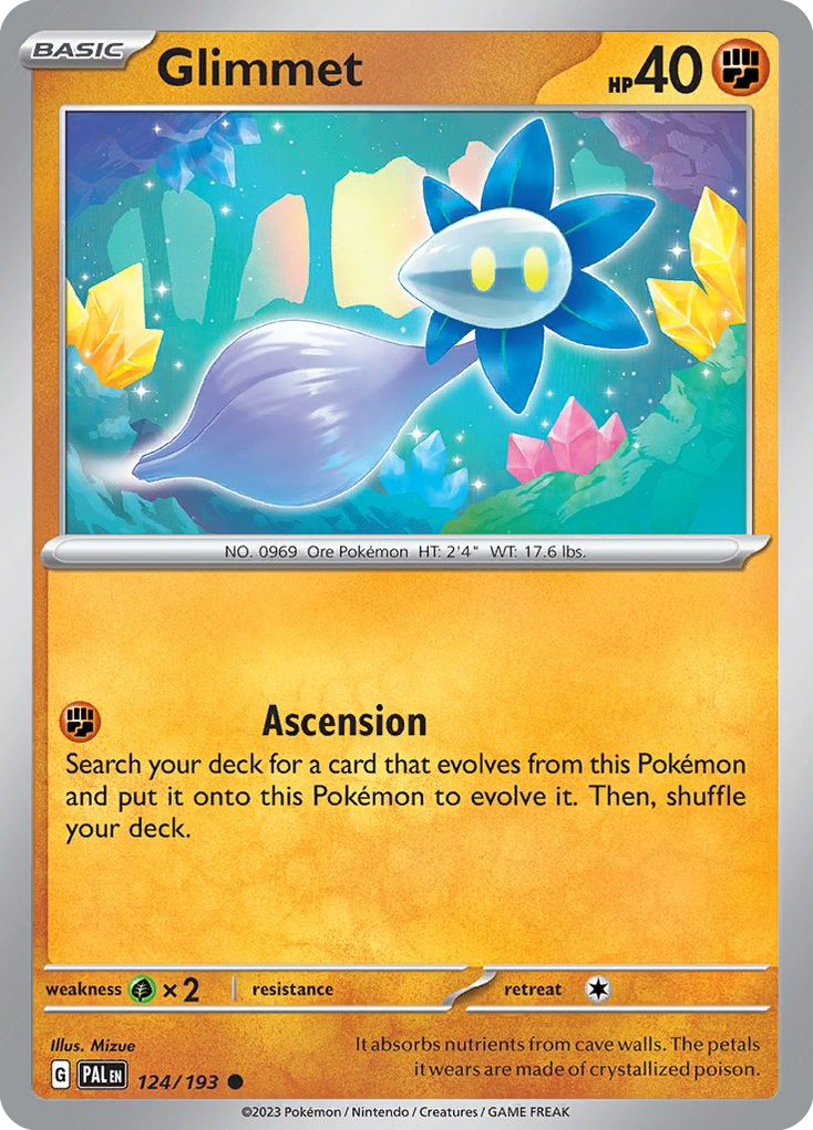 Glimmet - Paldea Evolved