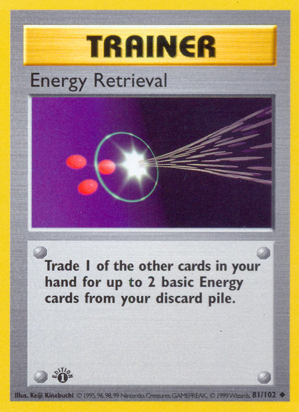 Energy Retrieval - Base Set
