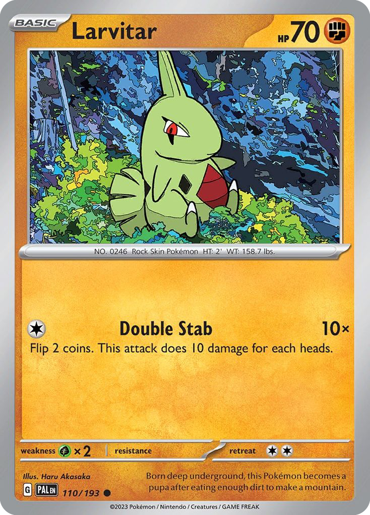 Larvitar - Paldea Evolved
