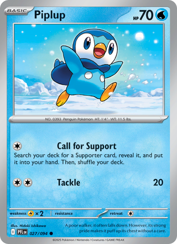Piplup - Phantasmal Flames