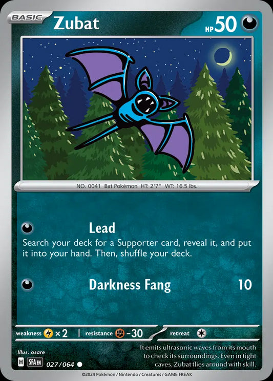 Zubat - Shrouded Fable
