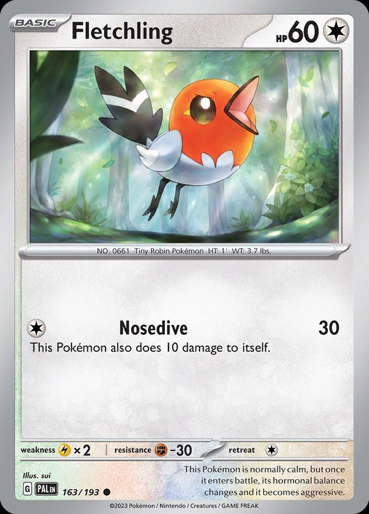 Fletchling - Paldea Evolved