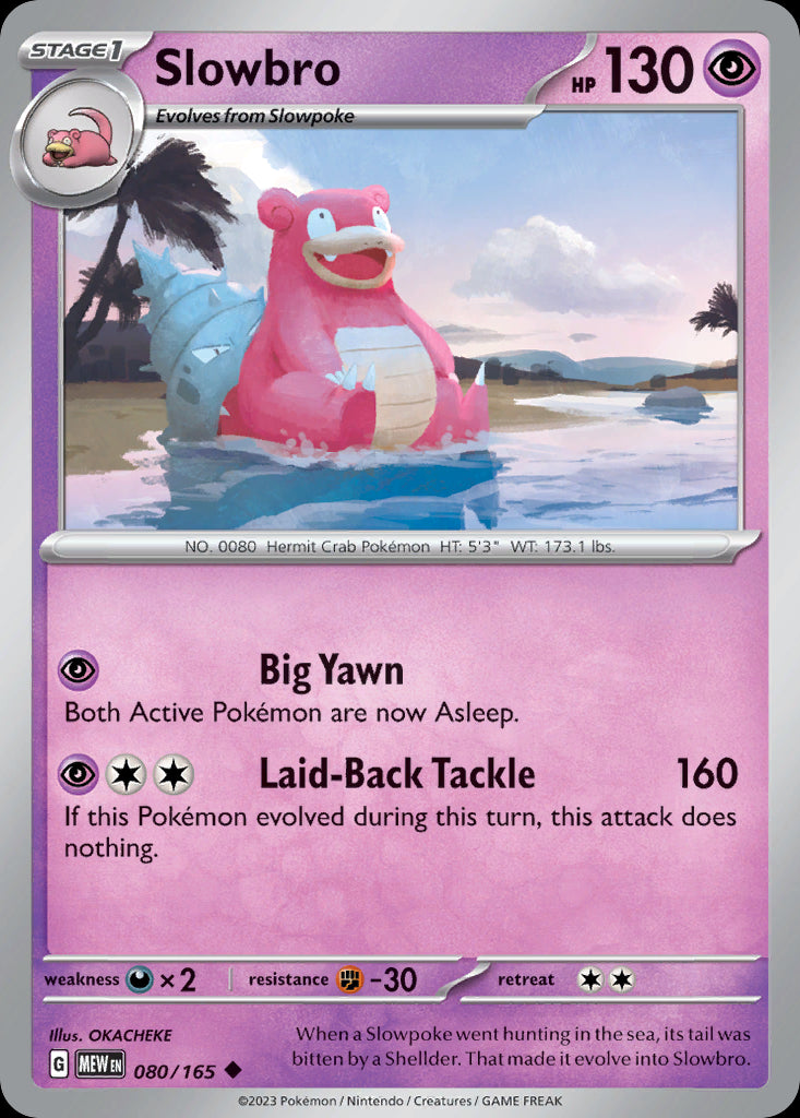 Slowbro - Scarlet & Violet 151