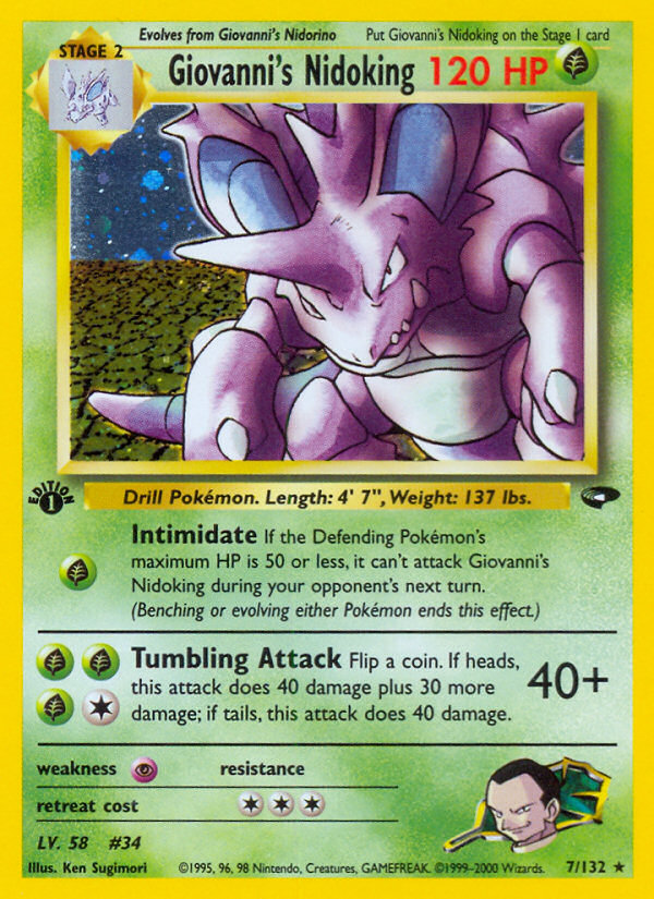 Giovanni's Nidoking - Gym Challenge