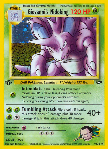 Giovanni's Nidoking - Gym Challenge