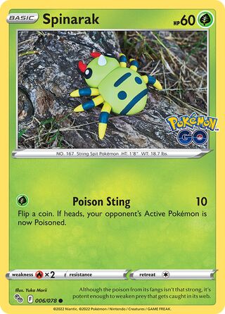 Spinarak - Pokémon GO