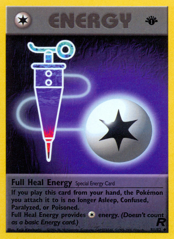 Full Heal Energy - Team Rocket