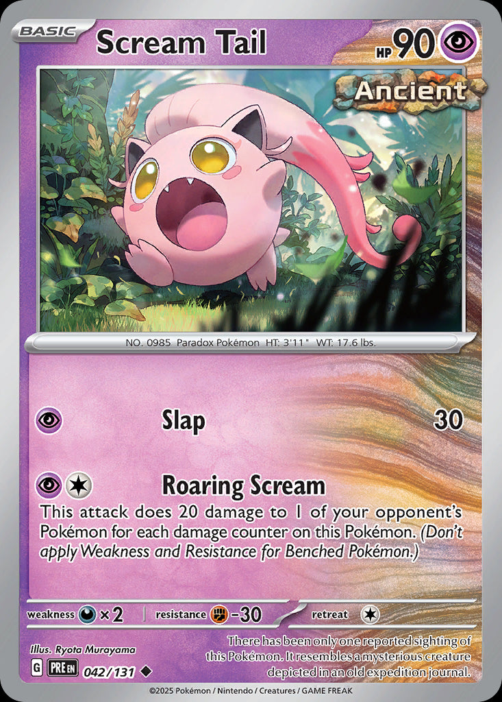 Scream Tail - Prismatic Evolutions