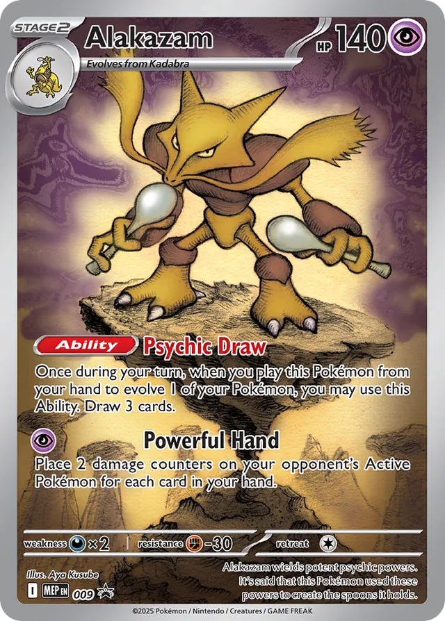 Alakazam - Mega Evolution Promos