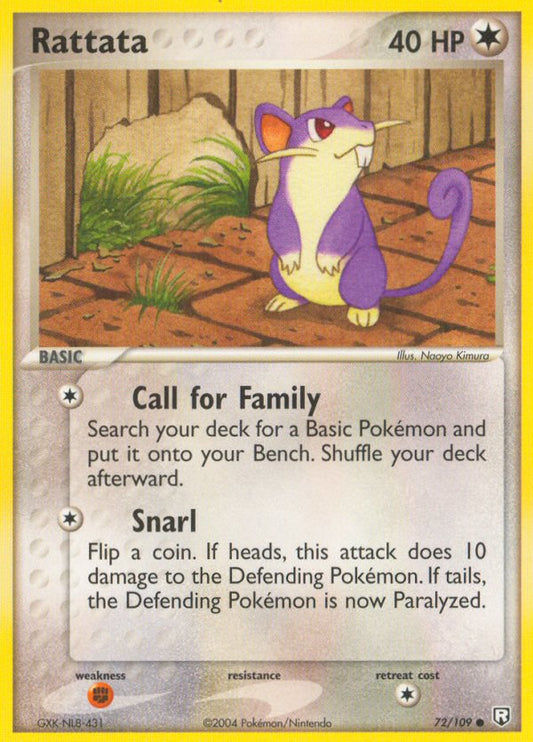 Rattata - EX Team Rocket Returns