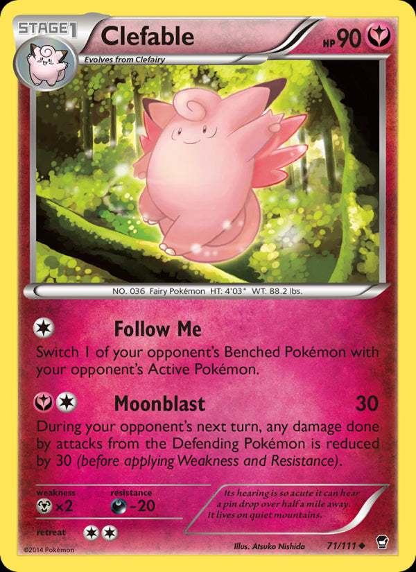 Clefable - Furious Fists