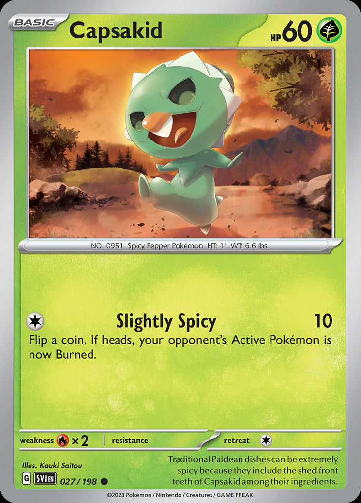 Capsakid - Scarlet & Violet