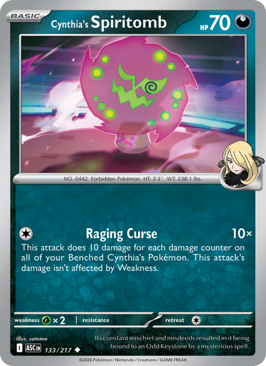 Cynthia's Spiritomb - Ascended Heroes