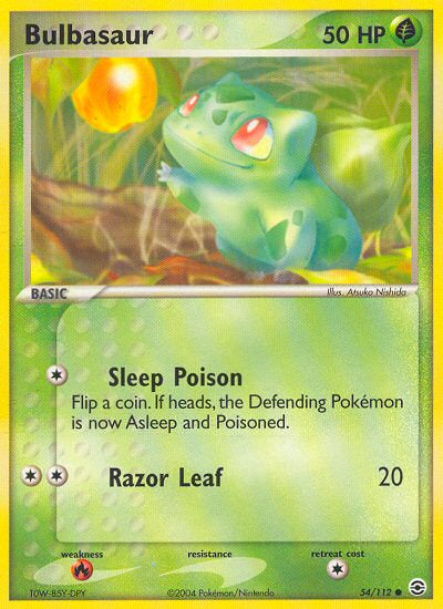 Bulbasaur - EX FireRed & LeafGreen
