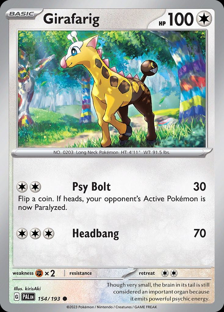 Girafarig - Paldea Evolved