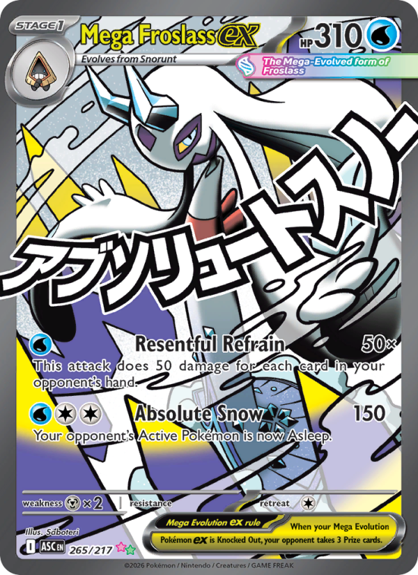 Mega Froslass ex - Ascended Heroes