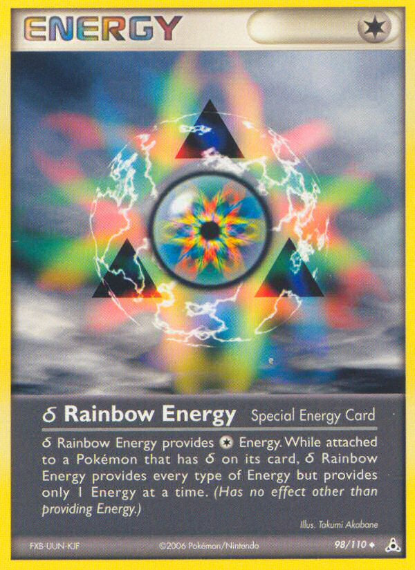 δ Rainbow Energy - EX Holon Phantoms
