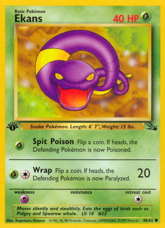 Ekans - Fossil
