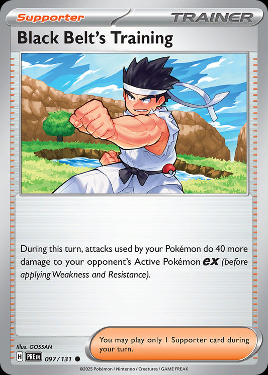 Black Belt's Training - Prismatic Evolutions