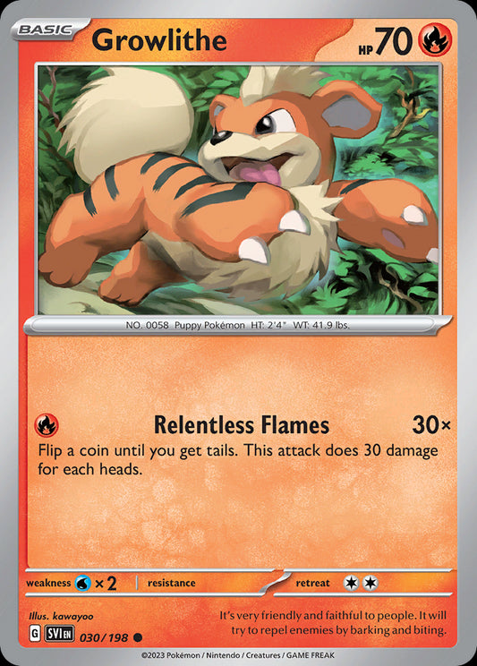 Growlithe - Scarlet & Violet