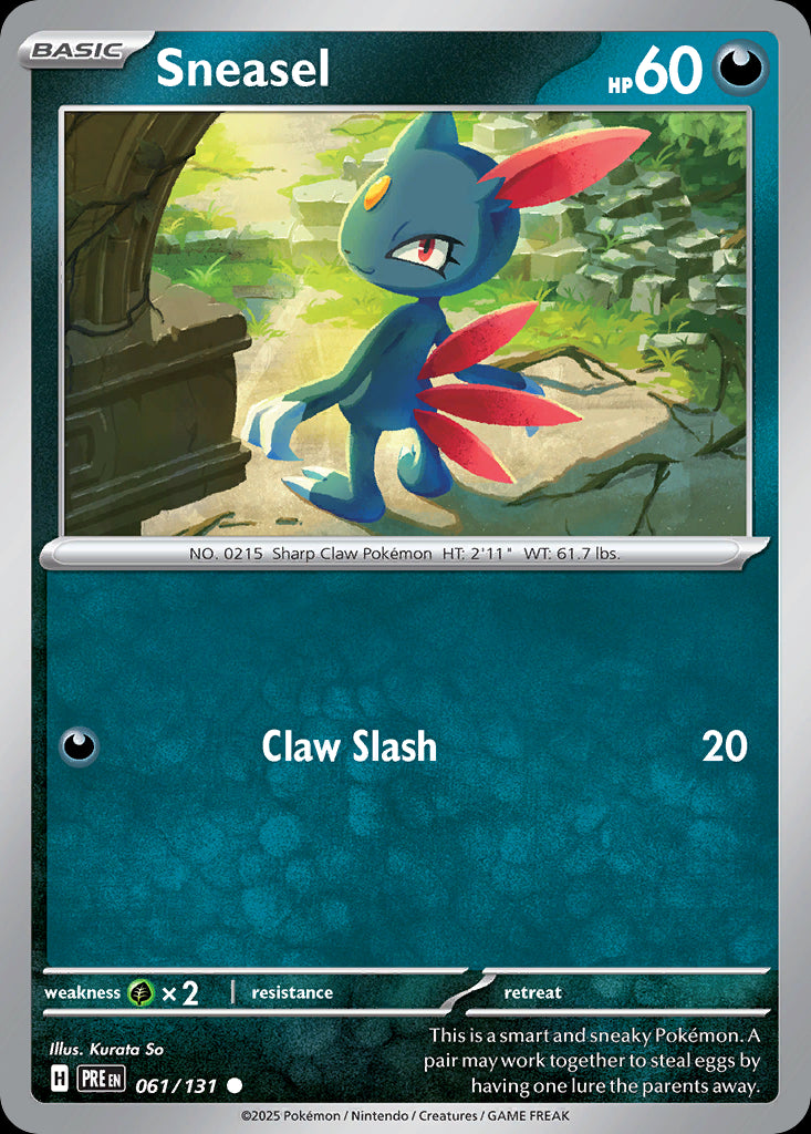 Sneasel - Prismatic Evolutions
