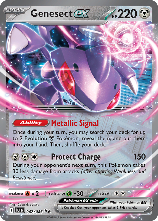 Genesect ex - Black Bolt