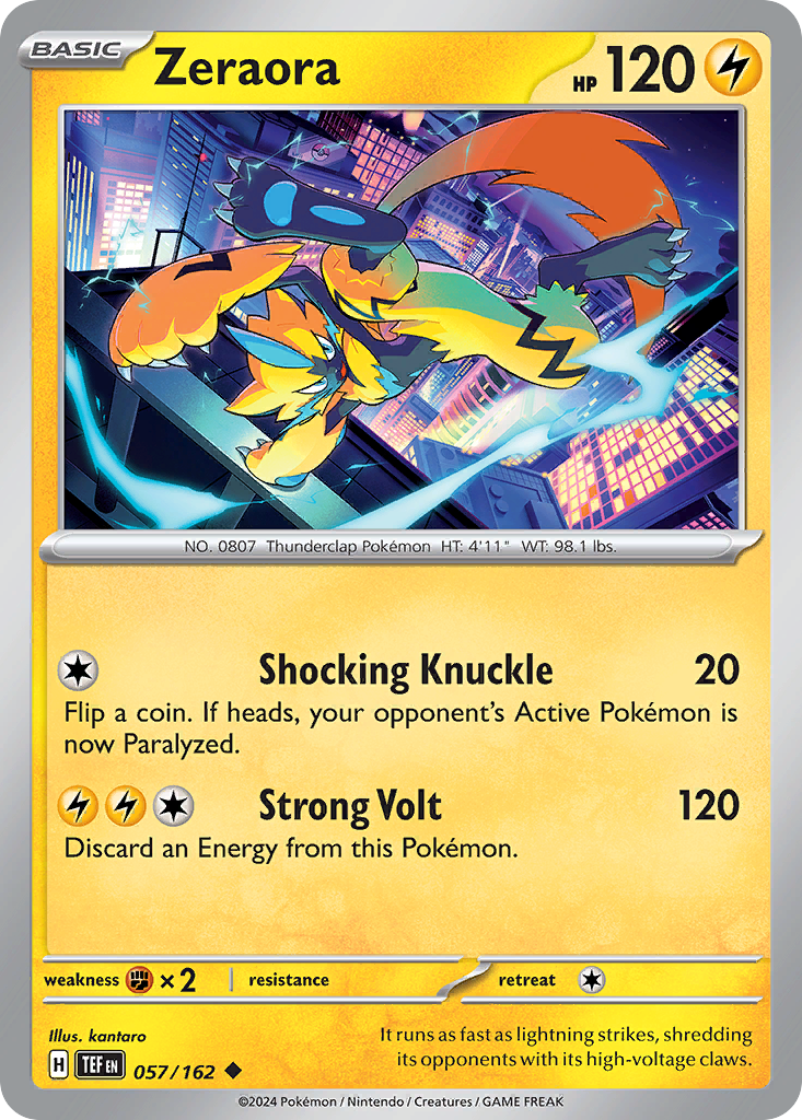 Zeraora - Temporal Forces