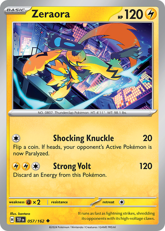 Zeraora - Temporal Forces