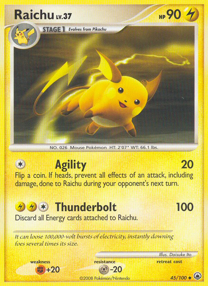 Raichu - Majestic Dawn