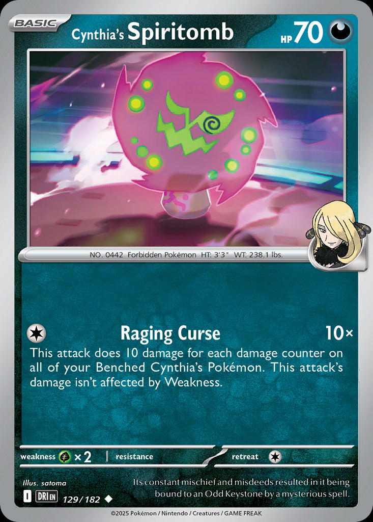 Cynthia's Spiritomb - Destined Rivals